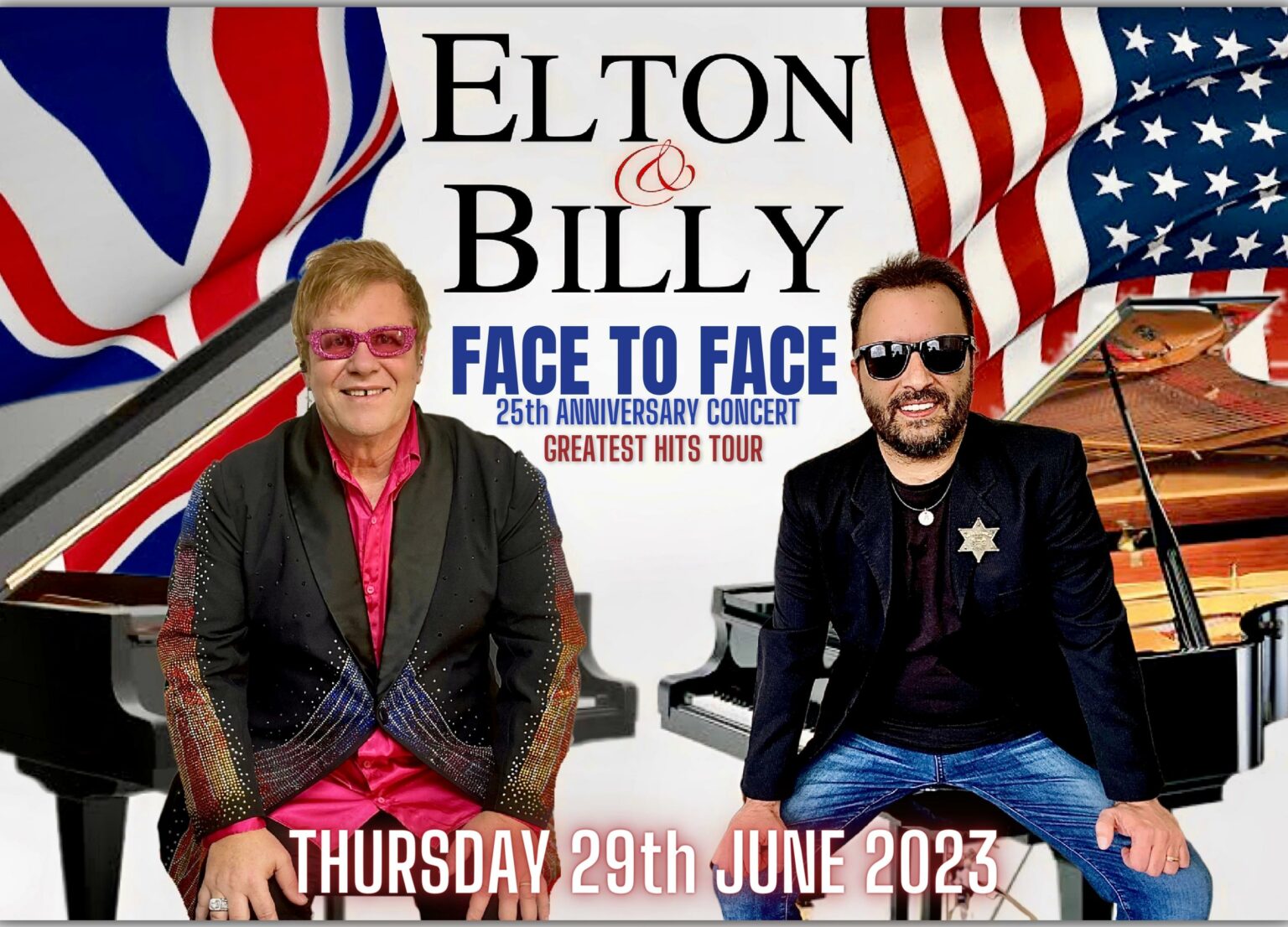 Elton & Billy Face to Face 25 Year Anniversary